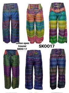 Pantalones rectos de algodón para hombre, transpirable cintura elástica, estilo Vintage, algodón tejido suave, pierna fluida, hasta el tobillo, dobladillo abierto - Product Image 3