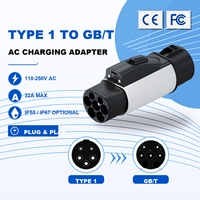 Adaptateur de charge AC-MZG2 Type 1-GBT NEUF, connecteur de charge EV 32A, vente directe d'usine, adaptateur de chargeur de voiture