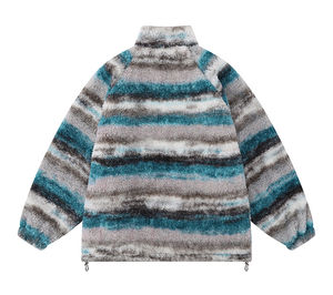 Outfit Customized Reversible Winter <b>Sherpa</b> Fleece Wholesale Fur Streetwear Teddy Outdoor Polar <b>Sherpa</b> Fleece <b>Jacket</b> for <b>Men</b> - Product Image 4