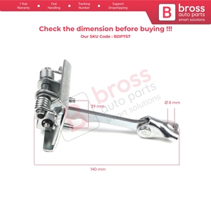 สายรัดจำกัดการเปิดประตูหน้า BDP757 สำหรับ 307 Hatch CC SW Break Estate 9181G7 - Product Image 5