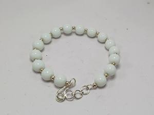 High Quality White Jade Charms for Jewelry Making Bead Stone <b>Bracelet</b> Crystal Fashion Jewelry <b>Men</b> and Women Gift Energy - Product Image 4