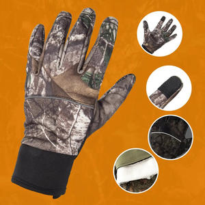 Breathable Camouflage <b>Nylon</b> Shooting Gloves for Hunting and Outdoor Hiking Anti-Slip Durable Protective Gloves - Product Image 6