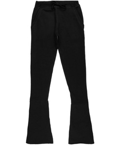 Pantalons de jogging éco-responsables pour hommes en gros, sur mesure, en mélange polyester/coton, avec cordon de serrage, rayures latérales noires - Product Image 5
