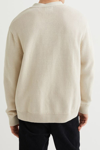 KATBROS INDUSTRY New Arrival High Quality Wool Button-Up Men's <b>Cardigan</b> <b>Sweater</b> Breathable Pocket Decor Custom Logo Solid - Product Image 4