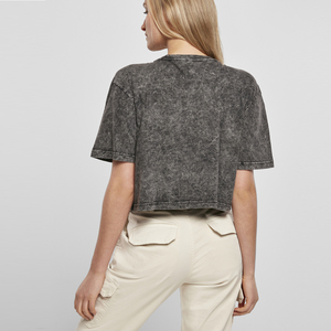 Camiseta básica de algodón de manga corta para mujer, de ajuste relajado, suave, ligera, cómoda, esencial, de verano, de color sólido, informal, a la moda - Product Image 3