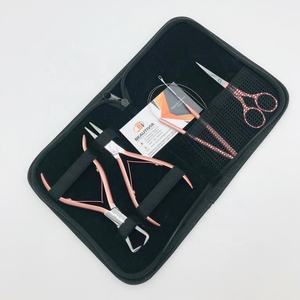 Juego de peinado multifuncional profesional Microlink, alicates de extensión de cabello de acero inoxidable, herramientas metálicas para el cabello - Product Image 1