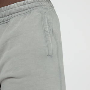 OEM Custom 100% Cotton Terry Pantalons de survêtement tactiques pour hommes Pantalons empilés avec ourlet brut bord coupé lavage à l'acide évasé de haute qualité - Product Image 4