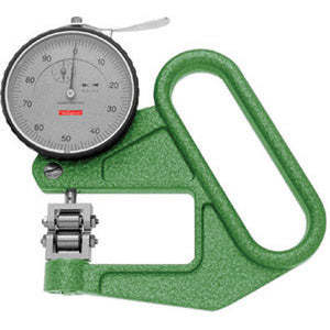 Medidor de Espesor Profesional 3956G con Contactos de Rodillo, Material de Plástico ABS y Aleación, Alimentado por Batería, Convexo de 5mm para Medición - Product Image 1