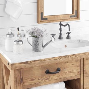 Regadera elegante de acero inoxidable de metal rústico con herramienta de jardín para el hogar galvanizada con pulgar - Product Image 1