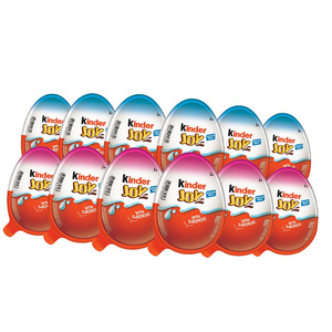 Kinderr Sorpresa Huevos de Chocolate con Juguetes Clásicos-24 Unidades-480 gramos (20gx24)/Kinderr Sorpresa-Nuevos Juguetes-12x40g (240g) - Product Image 3