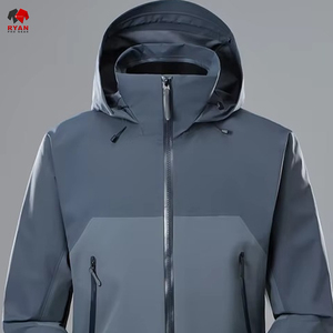Veste d'extérieur légère coupe-vent Veste décontractée pour homme à fermeture éclair Coupe-vent de style sportif Veste de qualité supérieure - Product Image 5