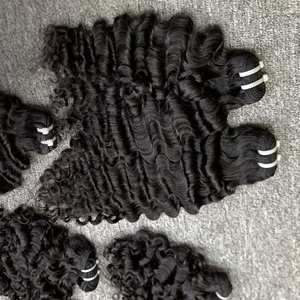 100% extensions de cheveux humains ondulés/bouclés vierges crus vietnamiens dentelle avant trame Remy dans toutes les couleurs - Product Image 6