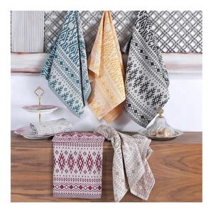 New OEM ODM Service Microfiber Absorbent Towel Cleaning Cheap Lightweight Super Fleece Binding Hanging Kitchen TowelS for Sale - Product Image 5