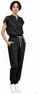 Personalizado de alta calidad con estilo mujeres médico Scrub Set cómodo uniforme de enfermería con bolsillos - Product Image 6