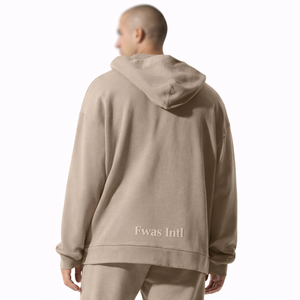 Conjuntos Deportivos de Felpa 100% Algodón con Capucha, Estilo Jogger, al por Mayor, Color Sólido, Ropa Deportiva, Fabricante de Marca Privada OEM - Product Image 2