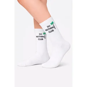 Do Nothing Club Chaussettes de sport respirantes imprimées, design coloré pour un usage quotidien - Product Image 2