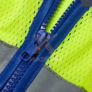 Factory Direct Sale Safety <b>Reflective</b> <b>Vest</b> Lightweight Polyester Made Safety <b>Reflective</b> <b>Vest</b> - Product Image 5