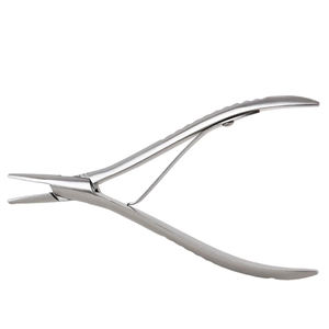 Vente en gros de pinces d'extension de cheveux pince à maillons micro-anneau à ressort unique pince d'extension plate pour perles ruban de 7 pouces de long - Product Image 4