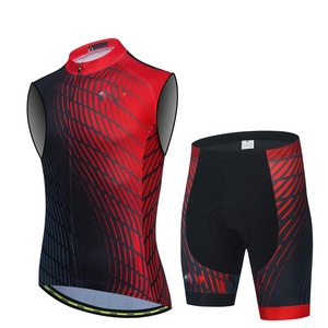 Chaleco transpirable unisex para ciclismo, camisetas de equipo personalizadas para bicicleta, camisetas sin mangas para hombres y mujeres, camisetas deportivas para adultos con técnica de impresión OEM - Product Image 3