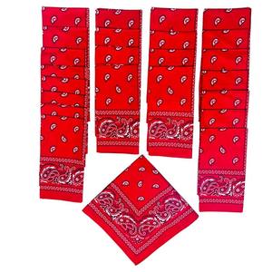 Bandana carré 100% coton imprimé personnalisé de la nouvelle mode de l'usine directe Style long en satin de soie de haute qualité avec logo personnalisé - Product Image 2