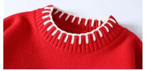 Pull en maille décontracté pour homme en coton 100% personnalisé pour l'hiver, avec motifs personnalisés, anti-boulochage, anti-rétrécissement - Product Image 5