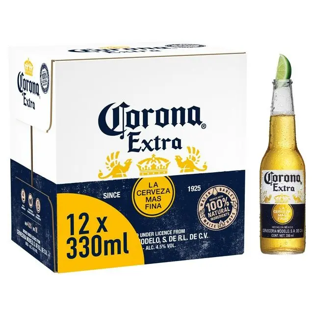 कोरोना एक्स्ट्रा बीयर अल्कोहलिक पेय मूल मेक्सिको थोक मूल्य पर खरीदें
