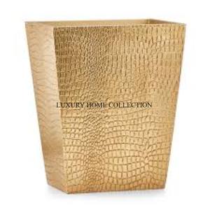 Heavy-Duty Industrial-Style Metal Waste Bin <b>Large</b> Capacity Iron with Rust-Resistant Coating for Versatile Use - Product Image 4