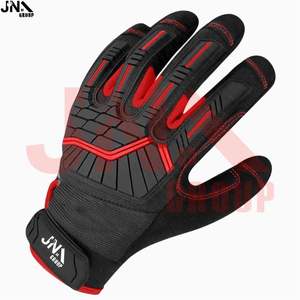 Venta caliente Anti-Shock Anti-Impact Guantes mecánicos Calibre HPPE Liner TPR Guantes de alto impacto Seguridad - Product Image 4