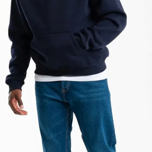 Échantillon gratuit, conception personnalisée, sweat-shirt surdimensionné de 500 g/m², 100 % coton, brodé, style hip-hop pour homme, hiver, épais et lourd - Product Image 6