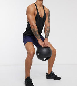 Débardeurs respirants personnalisés pour hommes vente en gros gilet de gymnastique sans manches entraînement athlétique vêtements de fitness décontractés pour l'été - Product Image 4