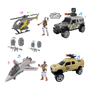 Armée <span class=keywords><strong>jeu</strong></span> jouer ensemble soldat figurines jouets pour enfants <span class=keywords><strong>guerre</strong></span> mondiale 2 humain Joint mobile <span class=keywords><strong>militaire</strong></span> modèle voiture hélicoptère jouet électrique - Product Image 1