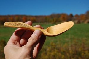 ช้อนไม้สำหรับทำอาหารค่ำช้อนไม้อาคาเซียแข็งไม้ธรรมชาติสำหรับทำอาหาร - Product Image 2