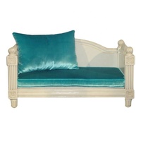 Style français chien canapé Antique chat lit luxe accessoires pour animaux de compagnie en bois canapé pour animaux de compagnie élégance chien et chat maisons