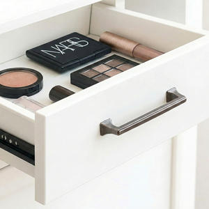 Tirador de Gabinete Rectangular Clásico Contemporáneo de Aleación de Zinc con Ranura para Cajones, Cómodas, Sala de Estar, Armarios, Cocina y Baño - Product Image 6