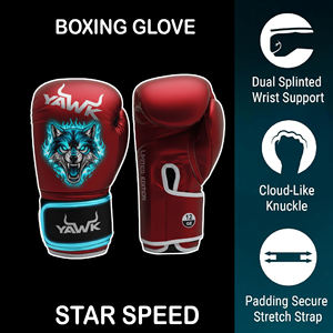 Nouvelle conception, nouveau modèle, gants de boxe d'entraînement, gants de combat, gants de combat professionnels, fabriqués en cuir de vache, équipement de boxe personnalisé - Product Image 3