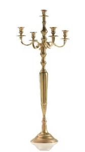 Embossed Design Metal Floor Standing Taper <b>Candle</b> <b>Holder</b> <b>Gold</b> Finished Eco-Friendly for Home & Wedding Decoration - Product Image 6