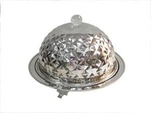 จานเซิร์ฟเวอร์ขัดมันเงาสำหรับจัดงานแต่งงานอุปกรณ์ทำอาหารหม้อเสิร์ฟอาหารจานร้อนจัดจาน - Product Image 2