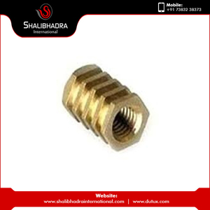 Écrou d'insertion rotatif en laiton de qualité supérieure, marque privée |   Fixateur industriel à finition polie de qualité supérieure - Product Image 6