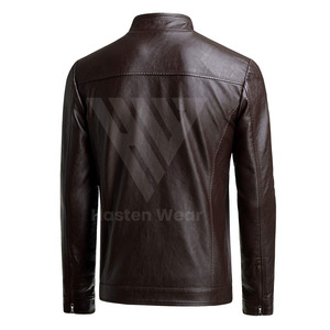 Nouvelle veste en cuir de mouton de haute qualité pour hommes, imperméable et coupe-vent, pour l'hiver, vêtements d'extérieur lourds et résistants - Product Image 2