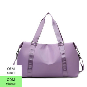 กระเป๋าเดินทางแบบสะพายข้างกันน้ำ แฟชั่นทันสมัย ทำจากไนลอน เหมาะสำหรับออกกำลังกาย ท่องเที่ยว ใช้ได้ทั้งผู้หญิงและผู้ชาย มีซิปปิด - Product Image 3