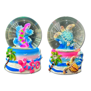 Logotipo personalizado de fábrica, regalo turístico, resina animal, globo de agua, lagarto, recuerdo de España, globo de nieve de <span class=keywords><strong>Mallorca</strong></span> - Product Image 1