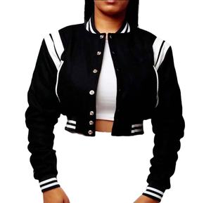 Chaqueta Universitaria de Primera Calidad para Hombre, Chaqueta de Béisbol de Lana, Chaqueta Deportiva de Invierno, Transpirable, con Parches, Logotipo Frontal, 2026 - Product Image 4