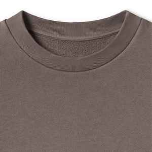 Sweat-shirt à logo personnalisé OEM, broderie, 100% coton, molleton, col rond, pull, lavage à l'acide, sweat-shirt surdimensionné, sweat-shirt unisexe pour hommes - Product Image 4