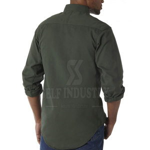 2025 nuevo diseño logotipo personalizado hombres soldadura FR camisas venta al por mayor cómodos hombres soldadura FR camisas - Product Image 2