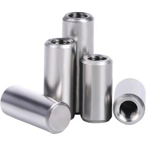 Goupille cylindrique filetée femelle en acier inoxydable 304, goupille de centrage filetée femelle M3 M4 M5 M6, goupille parallèle - Product Image 1