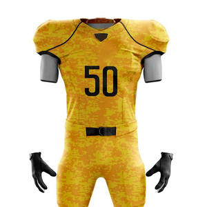 Ventes exceptionnelles, étiquette personnalisée disponible dès maintenant à un prix abordable, fabrication en usine, uniformes de football américain de bonne qualité - Product Image 3