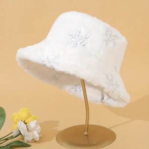 2025 chapeau de seau en nylon imprimé de concepteur personnalisé de haute qualité en peluche brodé tissu éponge chaleur d'hiver en gros pour la performance - Product Image 5