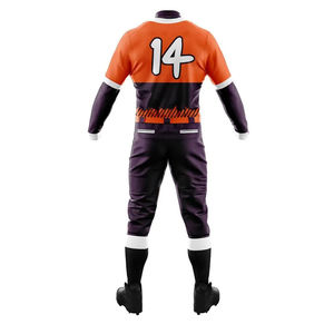 Conjuntos de uniformes de béisbol de diseño único para hombres y conjunto de pantalones de jerseys de béisbol de poliéster 100% de mejor diseño hecho a medida - Product Image 2