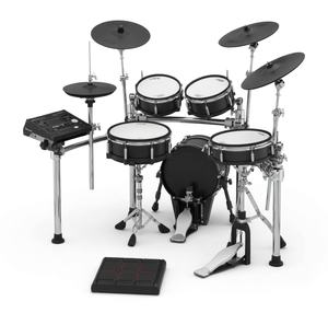 Kit de Batería Electrónica Original de Alta Calidad, Módulo de Sonido Profesional con Pads de Malla, Versión Estándar - Product Image 1