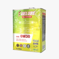 FUELUBE 0W30 entièrement synthétique PAO Ester API SP/CF ILSAC GF6A huile moteur lubrifiant haute Performance prix d'usine en gros
